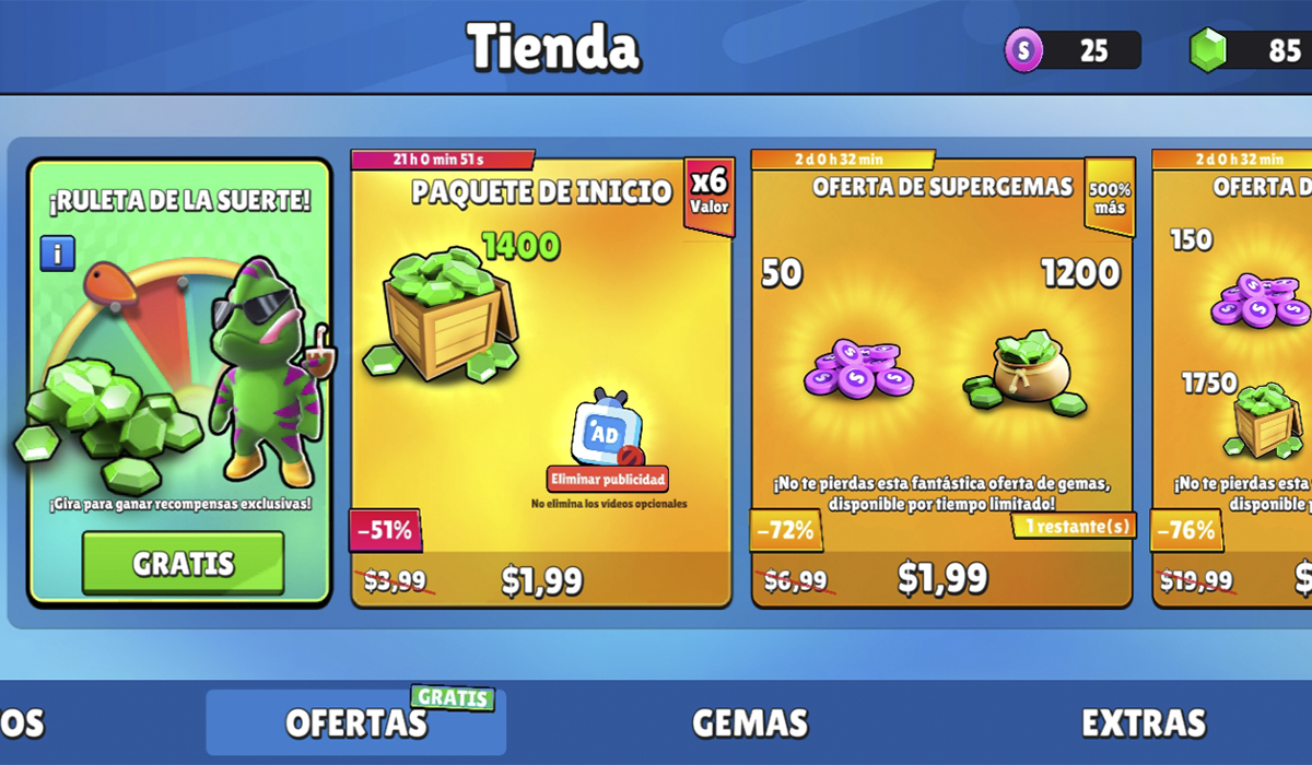 Métodos legales para ganar gemas infinitas en Stumble Guys: torneos: promociones y ofertas