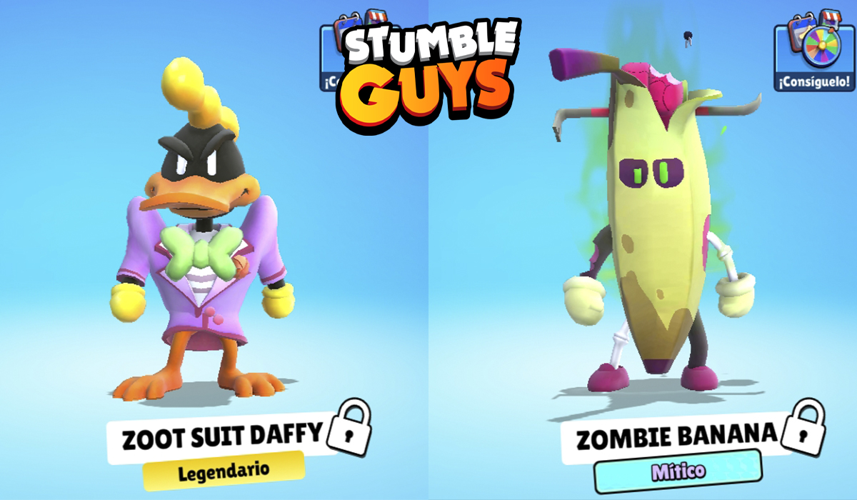 Tipos de skins en Stumble Guys