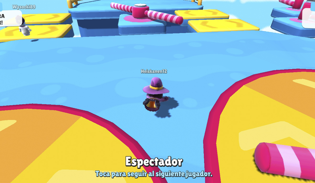 Trucos para principiantes de Stumble Guys: observa a tus oponentes