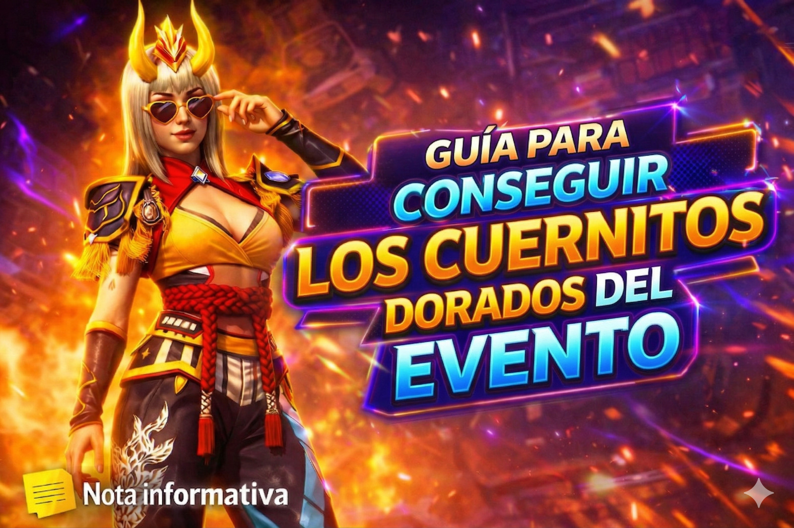 Guia Completa Como Conseguirla Cuernitos Dorados Free Fire