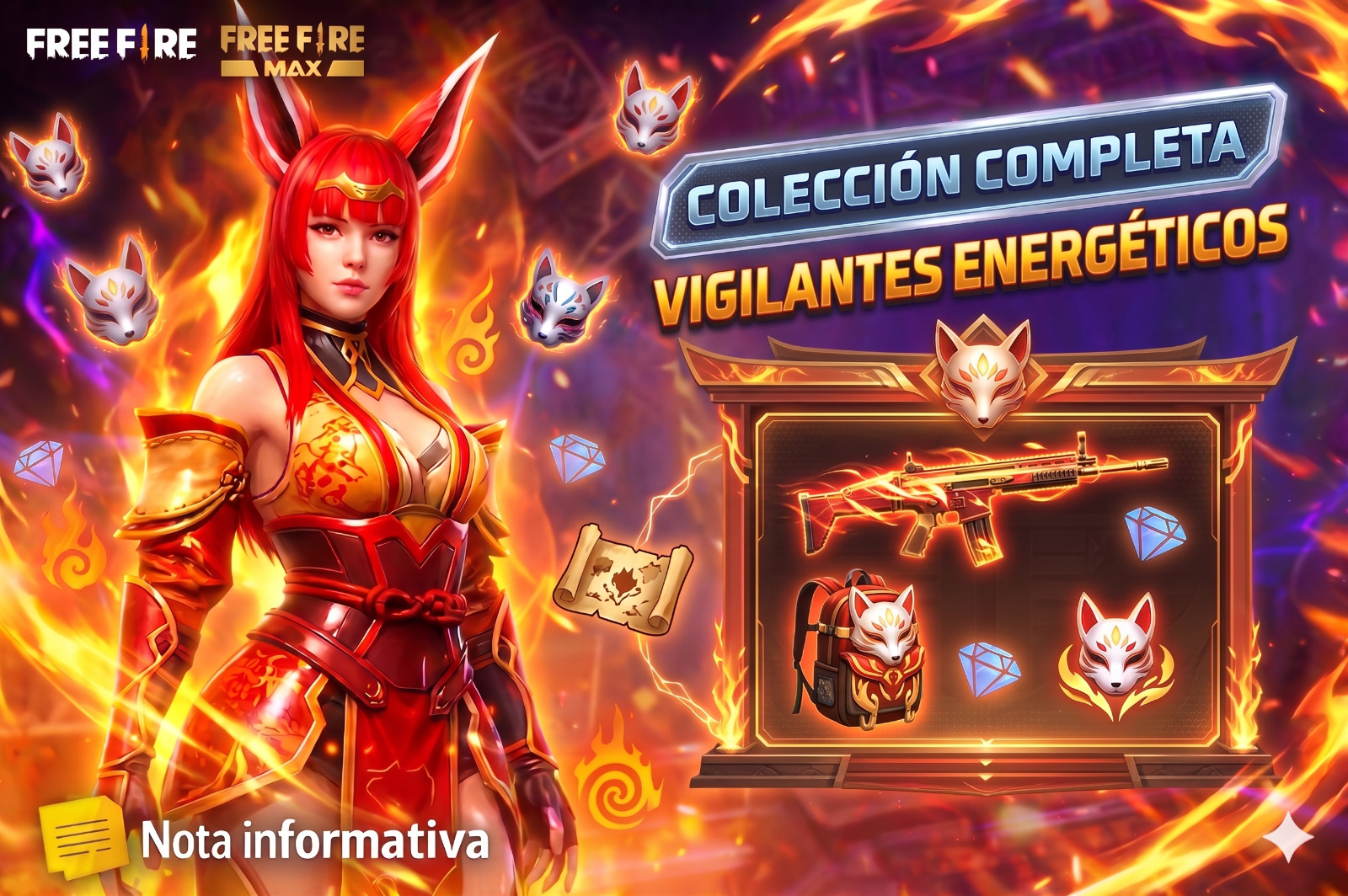 Incubadora Free Fire: Vigilantes Energeticos
