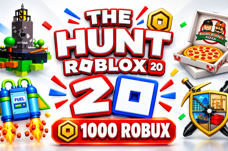 Aniversario de Roblox: 20 Juegos con Recompensa Gratis