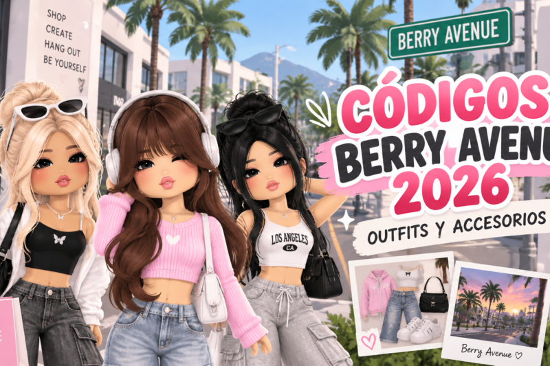Códigos de Berry Avenue 2026: outfits y accesorios para destacar