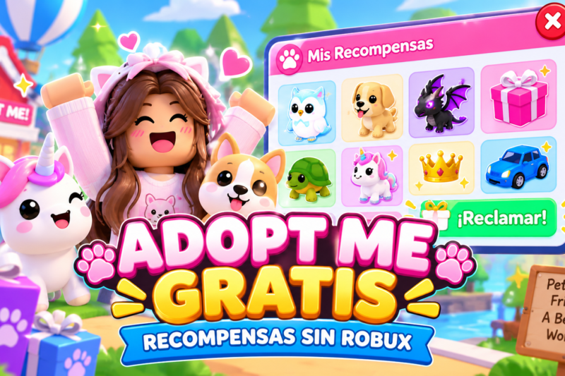 Cómo conseguir recompensas gratis en Adopt Me sin gastar Robux
